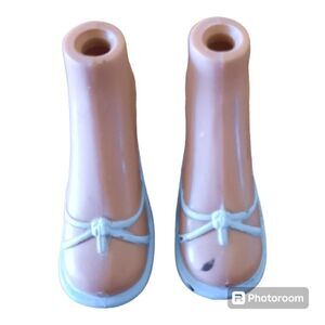 BRATZ DOLL SHOES LAST DANCE 2003 CLOE LIGHT BLUE STRAPPY HEELS